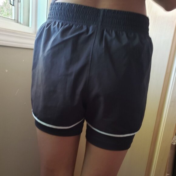New Balan e Bla k Athleti  Shorts with White Trim Small - Picture 3 of 5